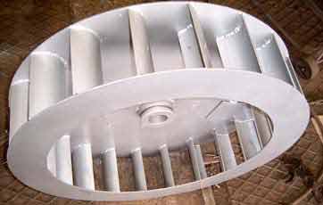 Центробежный вентилятор аэродинамической сушильной камеры