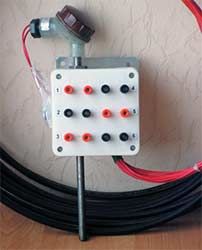 Датчики системы контроля УСК-Д с термостойкими проводами